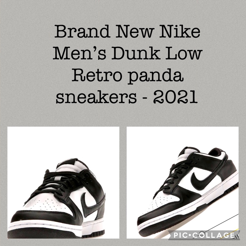 Men’s Nike dunk low retro sneakers!